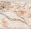 Adrianople (ادرنه, Edirne) city map, 1914