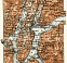 Lugano and environs map, 1913