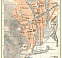 Séte (Cette) town plan, 1913