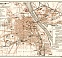 Warsaw (Варшава, Warschau, Warszawa) city map, 1914