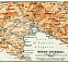 Recco-Chiavari map, 1908