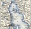 Copenhagen (Kjöbenhavn, København) and its farther vicinities´ map, 1901