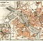 Boulogne-sur-Mer city map, 1913