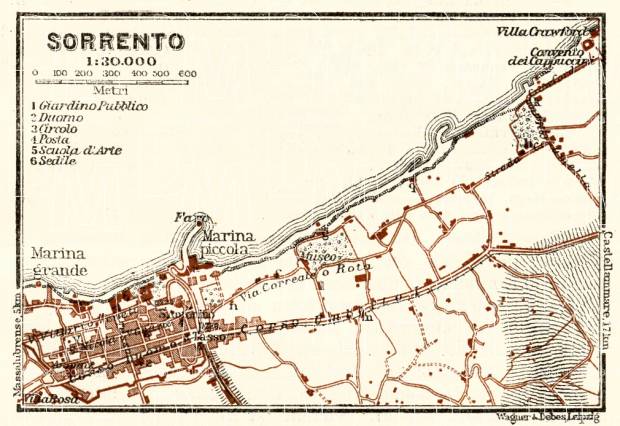 Sorrento town plan, 1929. Use the zooming tool to explore in higher level of detail. Obtain as a quality print or high resolution image