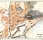Málaga city map, 1899