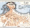 Gijón city map, 1929