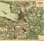 Saint Petersburg environs map (Окрестности Санктъ-Петербурга), 1912