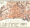 Nice city map, 1900