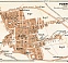 Pompei (Pompeii) town plan, 1929