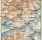 Upper Lauterbrunnen valley map, 1909