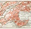Monaco city map, 1913
