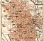 Tunis (تونس) city map, 1909