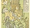 Vyborg and its northern environs map, 1913