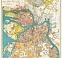 Leningrad (Ленинград, Saint Petersburg) city map, 1925