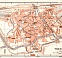 Treviso city map, 1908