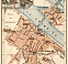 Saumur city map, 1913