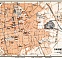 Darmstadt city map, 1905