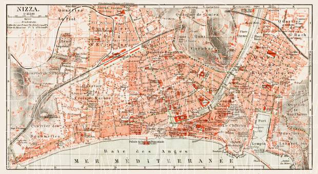 Nice city map, 1913. Use the zooming tool to explore in higher level of detail. Obtain as a quality print or high resolution image