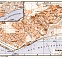 Tarragona, city map. Environs of Tarragona map, 1929