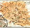 Jerez de la Frontera city map, 1929