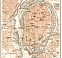 Lübeck city map, 1911