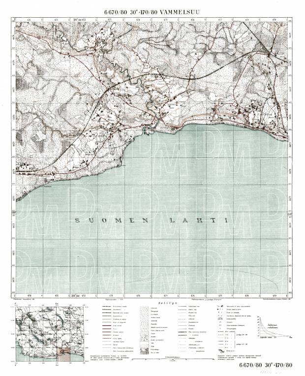 Serovo (St. Petersburg). Vammelsuu. Topografikartta 401406. Topographic map from 1939. Use the zooming tool to explore in higher level of detail. Obtain as a quality print or high resolution image