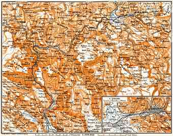 Bosnian Highlands from Sarajevo to Mostar. Environs of Sarajevo, 1911