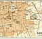 Darmstadt city map, 1908