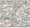 Ischl (Bad Ischl) and environs map, 1910