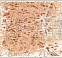 Madrid, city centre map, 1899