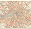 Berlin city map, 1897