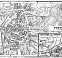 Coburg city map, environs of Coburg, 1887