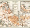 Cherbourg city map, 1910