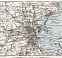 Map of the Environs of Boston, 1909