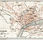 Solothurn city map, 1909