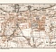 Peterhof (Петергофъ) town plan, 1914