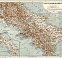 Central Italy map, 1929