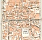 Rennes city map, 1909