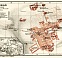 Timgad (Thamugas or Thamugadi) site map, 1909