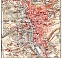 Baden (Baden-Baden) city map, 1905