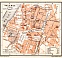 Valence city map, 1913