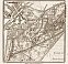 Laxenburg (to Vienna/bei Wien), town centre map, 1903