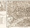 Frankfurt (Frankfurt-am-Main) city map, 1887