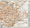 Aachen city map, 1906