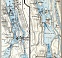 Trollhättan town plan. Trollhättan centre map, 1910