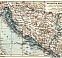 Dalmatia, Bosnia and Herzegovina. General map, 1911