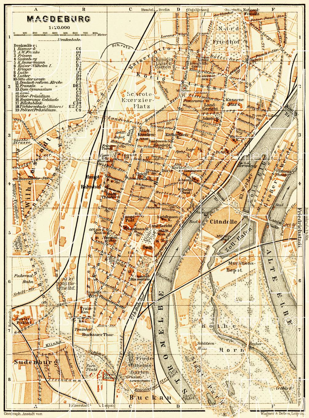 action magdeburg maps