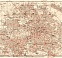 Berlin, city map with tramway and S-Bahn networks, 1910