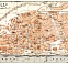 Mainz city map, 1906