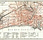 Nice city map, 1885